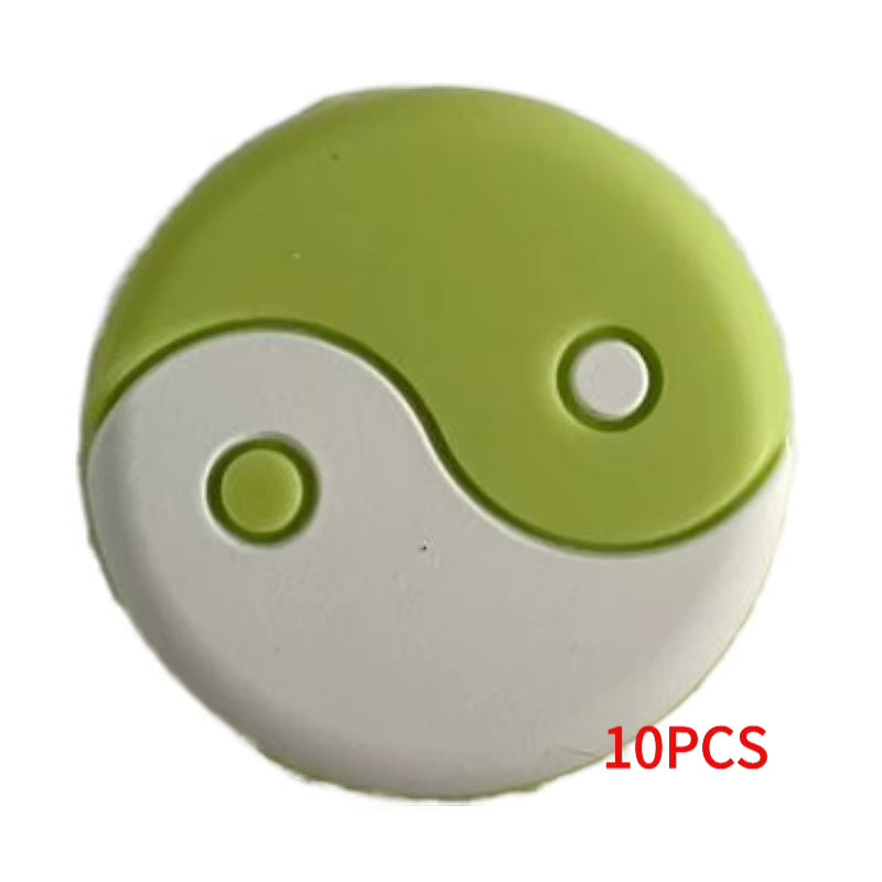 10PCS Cute Cartoon Tennis Vibration Dampeners Tennis Racket anti Vibration Flag Animal Tennis Racquet Damper Tennis Accessories