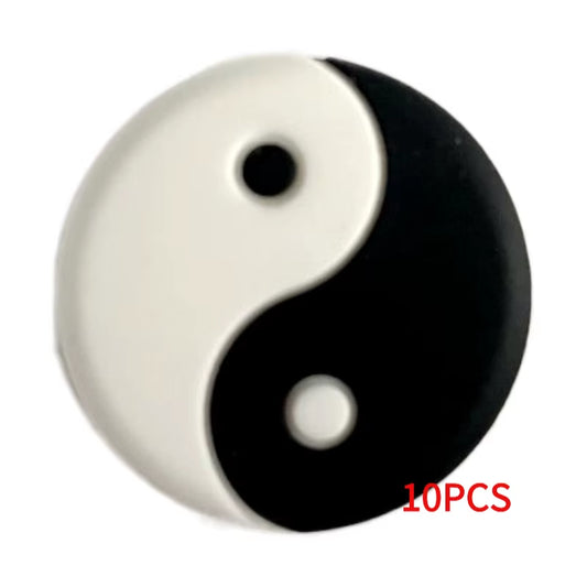 10PCS Cute Cartoon Tennis Vibration Dampeners Tennis Racket anti Vibration Flag Animal Tennis Racquet Damper Tennis Accessories