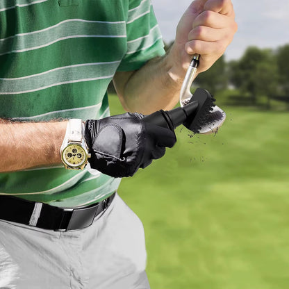 1Pc Golf Club Cleaner Tool Integrated Groove Tube Brush and Leakproof Water Squeeze Bottle for Easy Cleaning