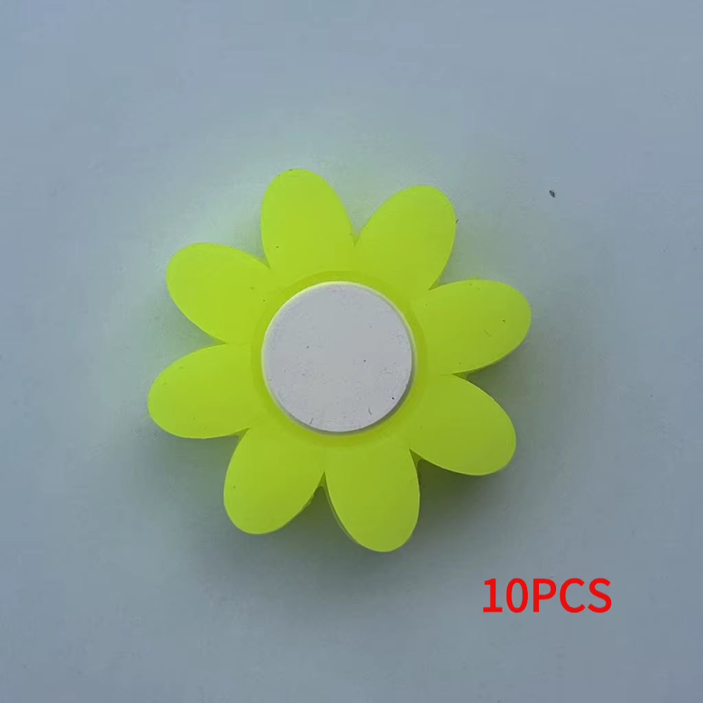 10PCS Cute Cartoon Tennis Vibration Dampeners Tennis Racket anti Vibration Flag Animal Tennis Racquet Damper Tennis Accessories